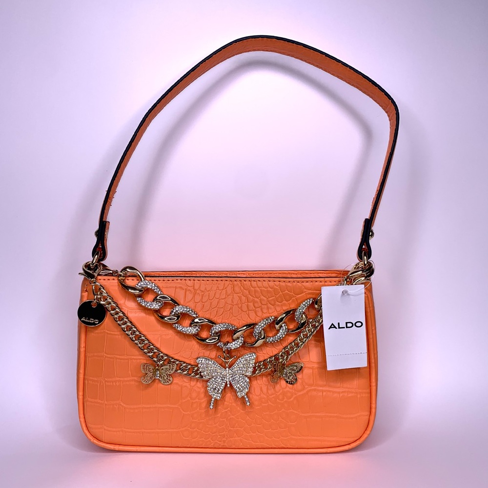 Aldo Dalsbybae Orange Shoulder Bag